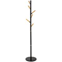 GARDEROBE aus metall - Schwarz, Metall (34/175/34cm) - Wanderlust