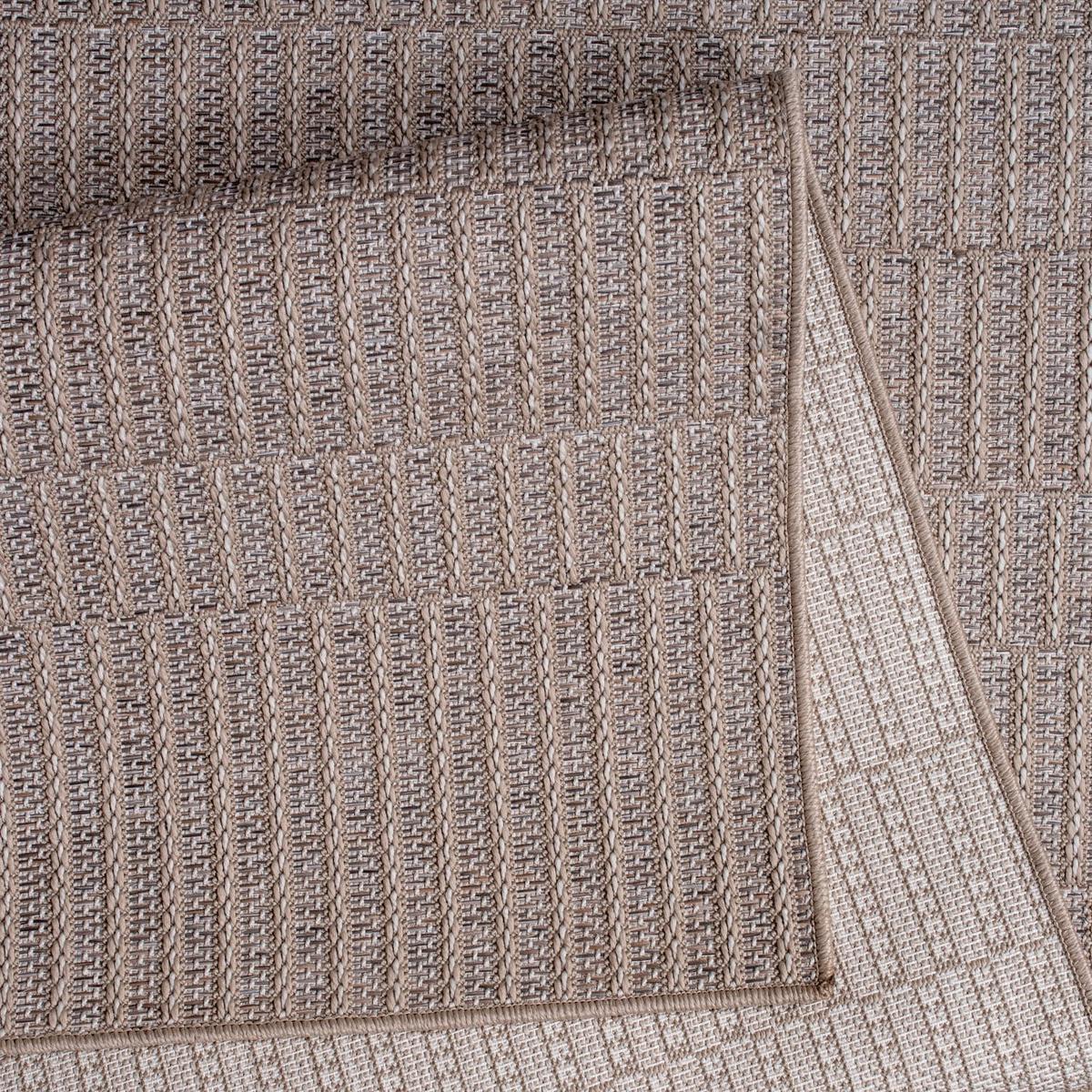 FLACHWEBTEPPICH, meliert, Beige, 240 x 340 cm - Beige, Textil (240/340cm) - KADIMA DESIGN