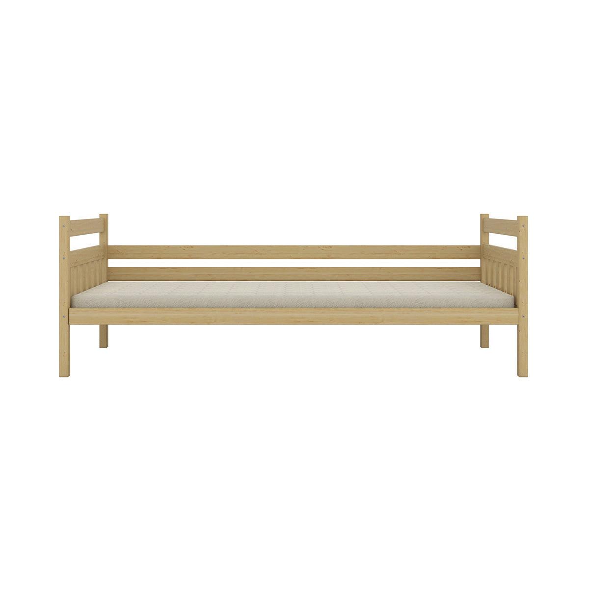 BETT 90/200 David Holz - Braun, Holz (90/200cm) - Petits-meubles
