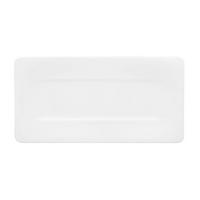 SERVIERTELLER Modern Grace weiß 35 x 18 cm - Weiß, Keramik (17.8/2.5/34.7cm) - Villeroy & Boch