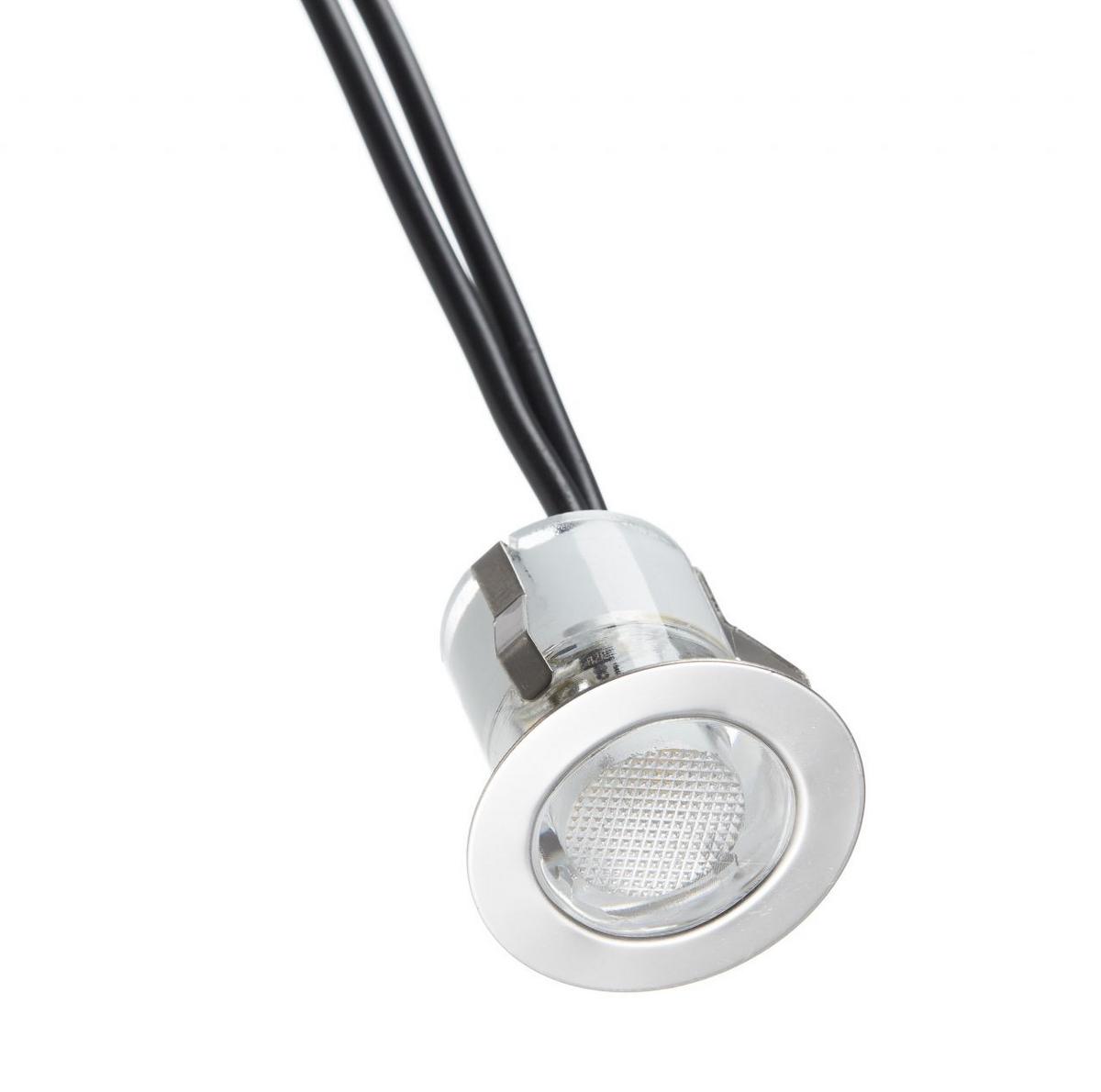 EINBAULEUCHTENSET Cosa G03093/82 - Silberfarben, Metall (3cm) - Brilliant
