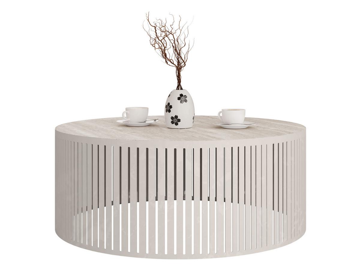 COUCHTISCH Velede - Taupe/Kaschmir, Holzwerkstoff/Metall (75/75/30cm) - MIRJAN24