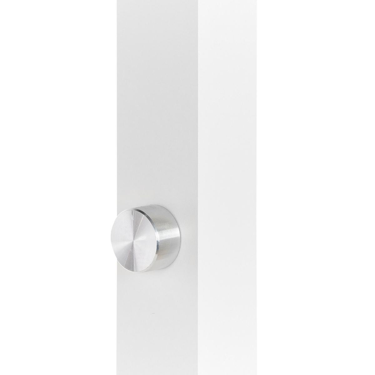 SCHREIBTISCHLAMPE Volans 4/121/120 cm - Weiß, Metall (4/121/120cm) - Beliani