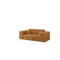 SOFA 2-sitzer Chantal In Moly - Orange, Holzwerkstoff/Textil (186/78/96cm) - Fun Möbel