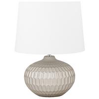 TISCHLAMPE Pirita 38/38/51 cm - Goldfarben, Keramik (38/38/51cm) - Beliani