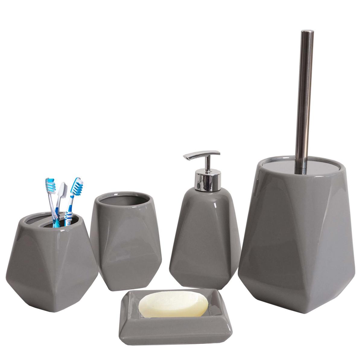 BADSET Grau - Grau, Keramik (10/33/10cm) - MCW