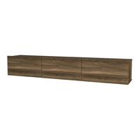 TV-ELEMENT Vihti - Walnussfarben, Holzwerkstoff (180/29.5/31cm) - [en.casa]