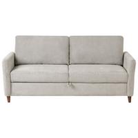 3-SITZER-SOFA Stoff Grau Mare - Grau, Textil (184/88/77cm) - Beliani