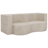 2-SITZER SOFA SANOA - Creme Cord - Creme, Textil (200/68/100cm) - MKS