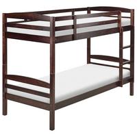 HOCHBETT 90x200 cm Dunkler Holzfarbton Regat - Dunkelbraun, Holz (90/200cm) - Beliani