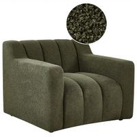 SESSEL Dunkelgrün Agerup - Dunkelgrün, Textil (97/73/87cm) - Beliani