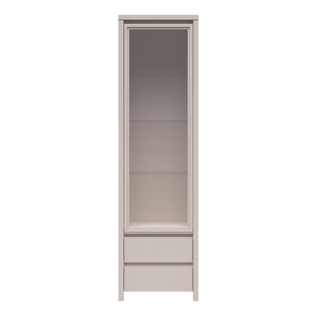 VITRINE Soren Kaschmir - Beige, Holzwerkstoff (56/200.5/40.5cm) - Petits-meubles