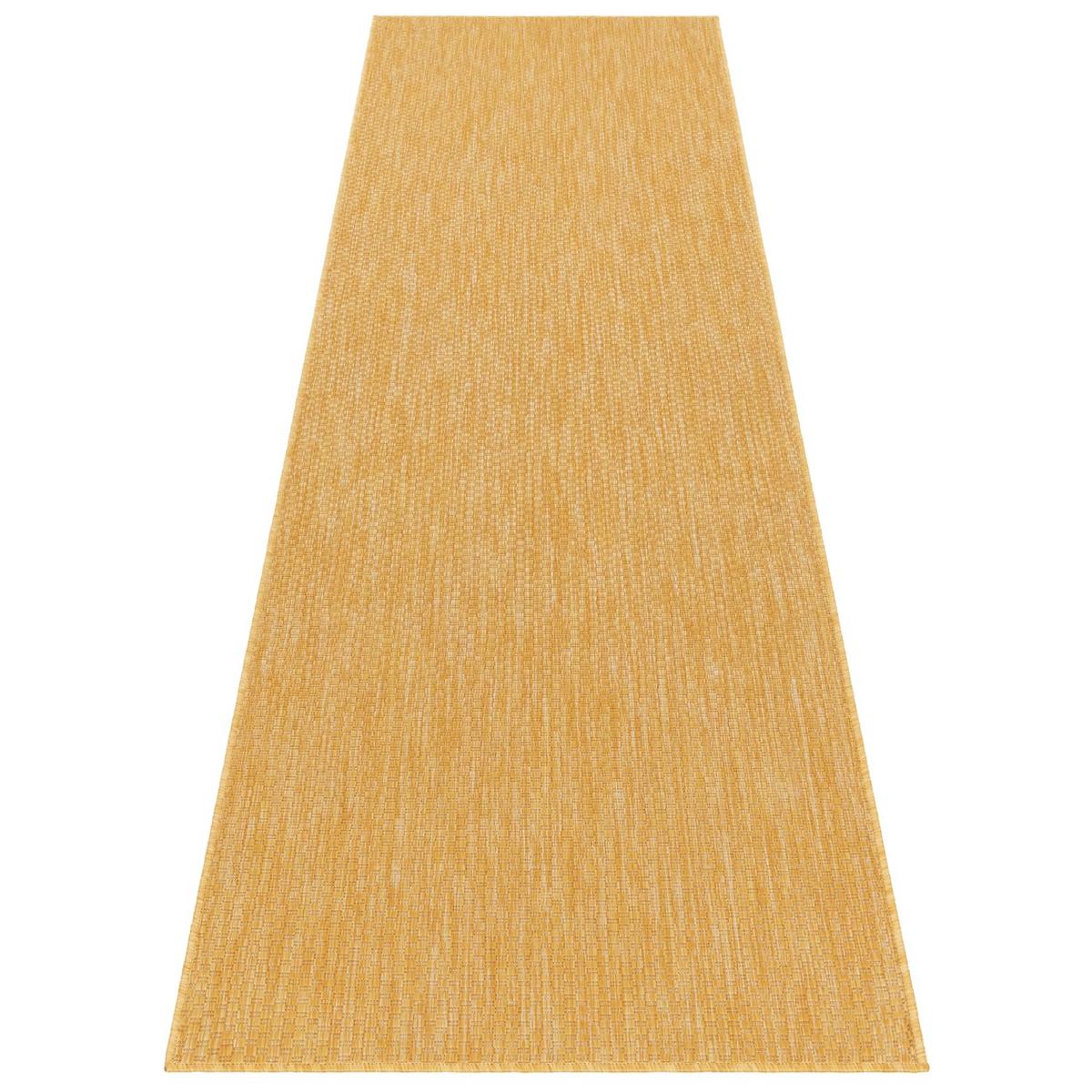 OUTDOORTEPPICH Gelb 80 x 250 cm - Gelb, Kunststoff (80/250cm) - TT Home