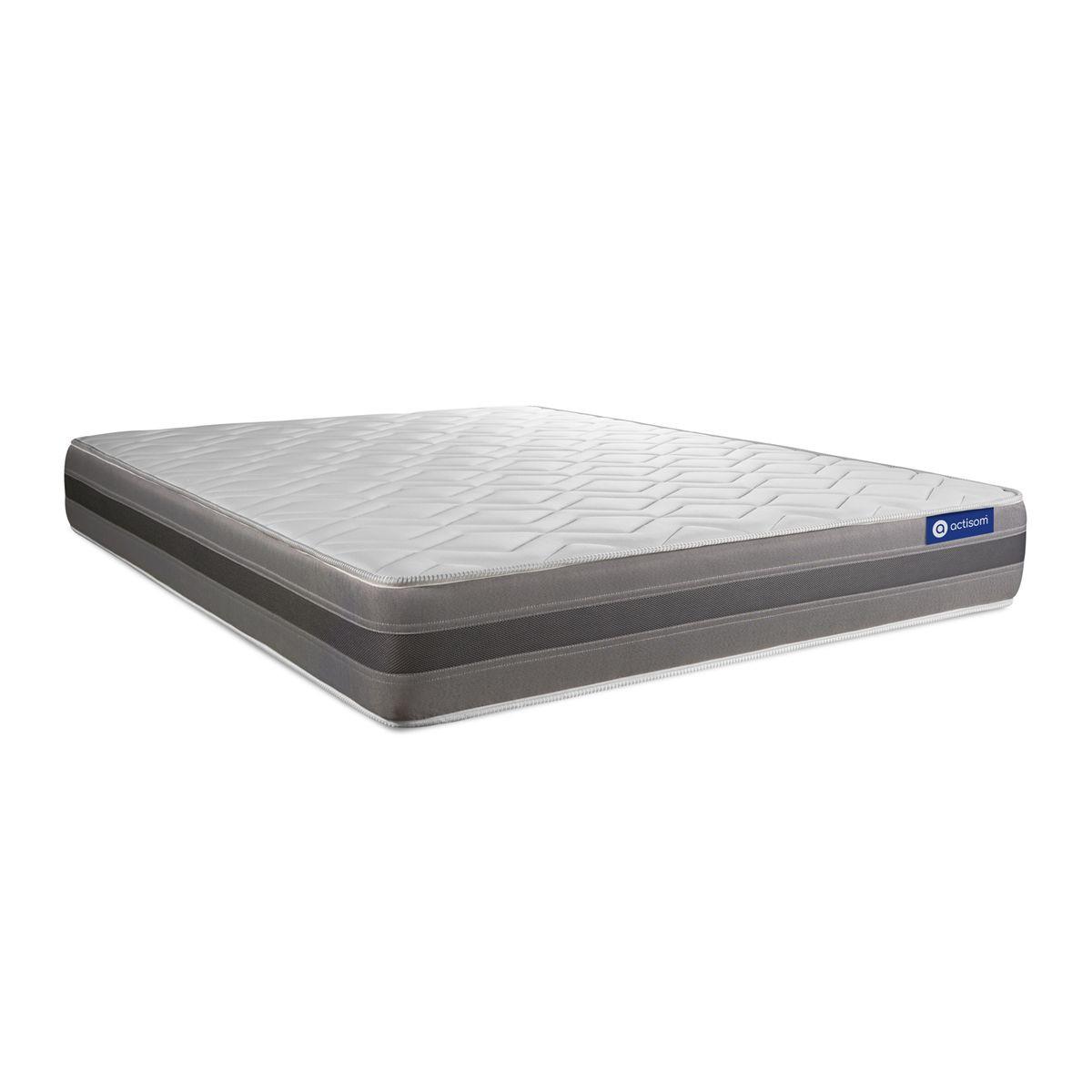 MATRATZE Actimemo relax Memory-Schaum 130 x 200 cm h2 - Weiß, Textil (130/200cm) - ACTISOM