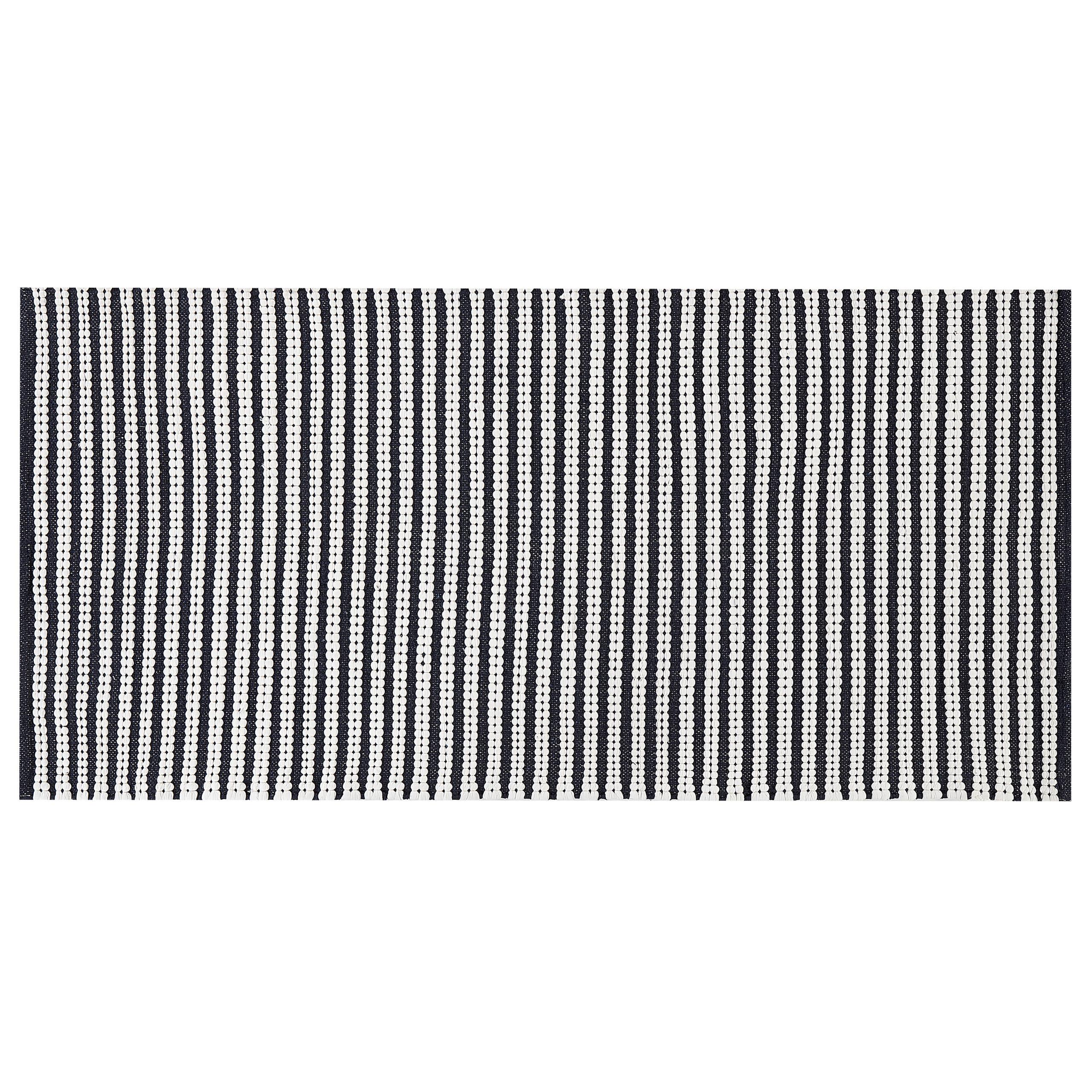 KURZFLOR-TEPPICH Sofulu 150/80 cm - Weiß, Textil (80/150cm) - Beliani