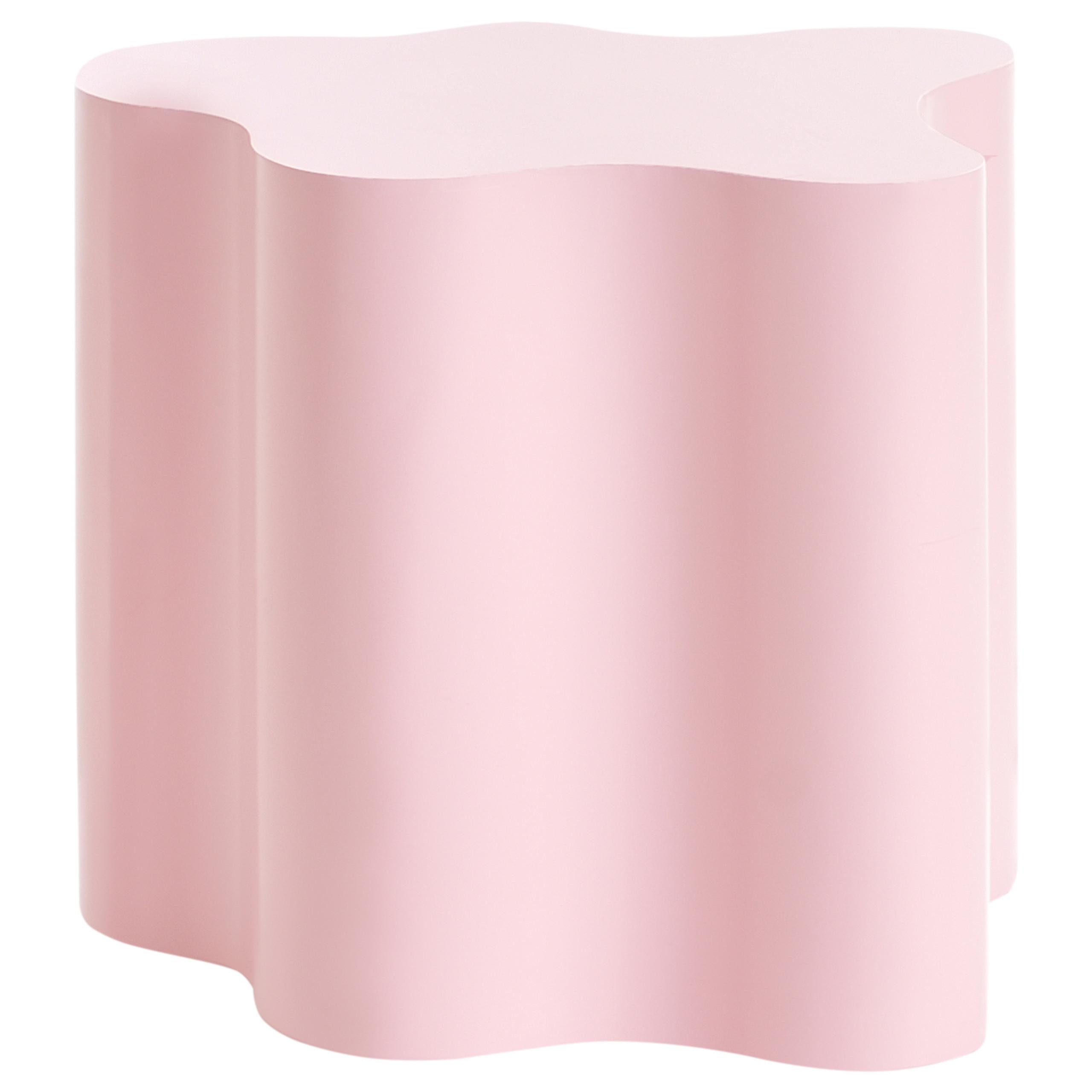BEISTELLTISCH Rosa Sakami - Pink, Holzwerkstoff (45/40/45cm) - Beliani