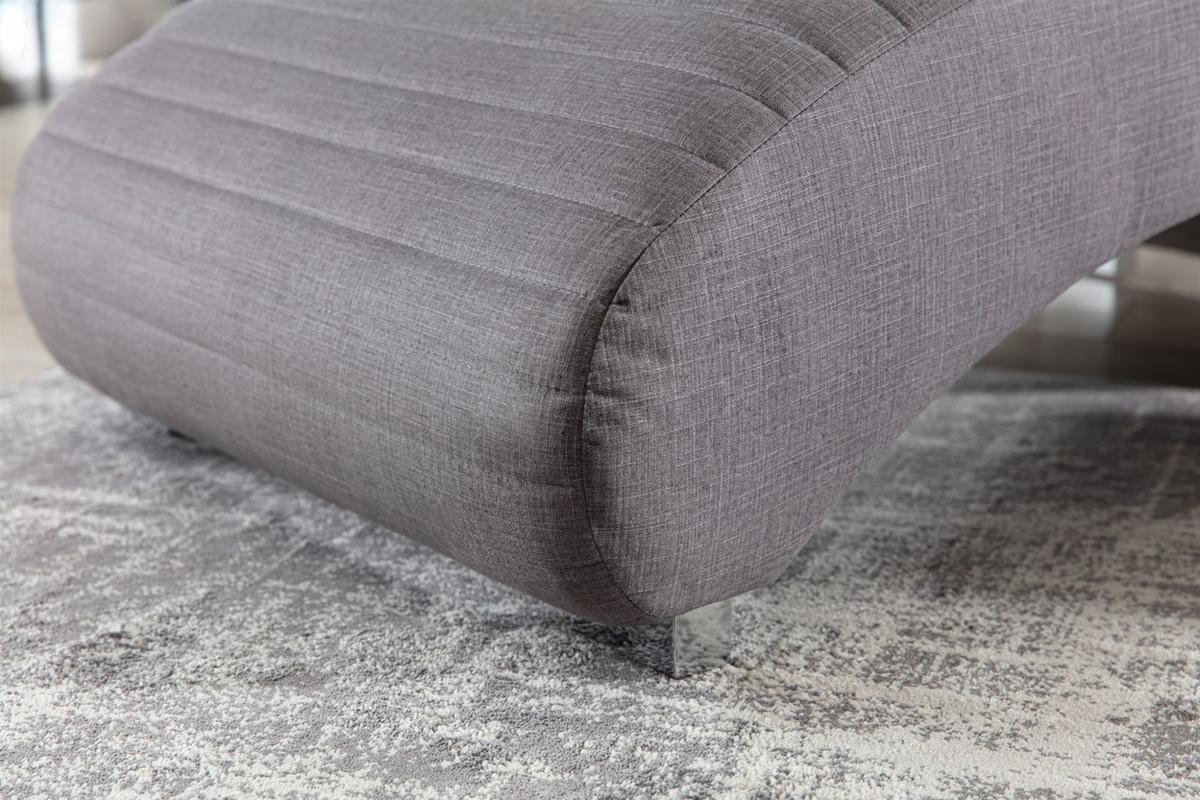 RELAXLIEGE Abramo In Lisbon - Grau, Holzwerkstoff/Textil (73/80/170cm) - Fun Möbel