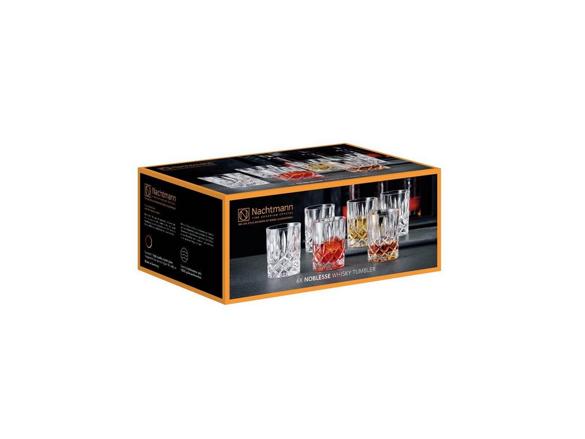 WHISKYGLÄSER Noblesse transparent 295 ml 6er Set - Transparent, Glas (0.295L) - Nachtmann