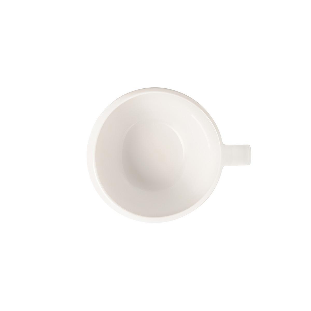 KAFFEETASSE NewMoon weiß 190 ml 6er Set - Weiß, Keramik (0.18L) - Villeroy & Boch