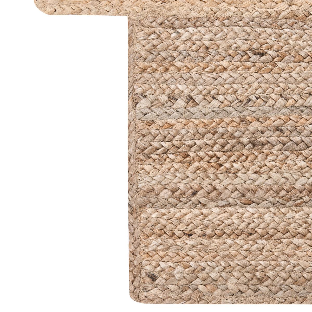 TEPPICH Beige 160/230 cm Jute Sangli - Beige, Textil (160/230cm) - Beliani