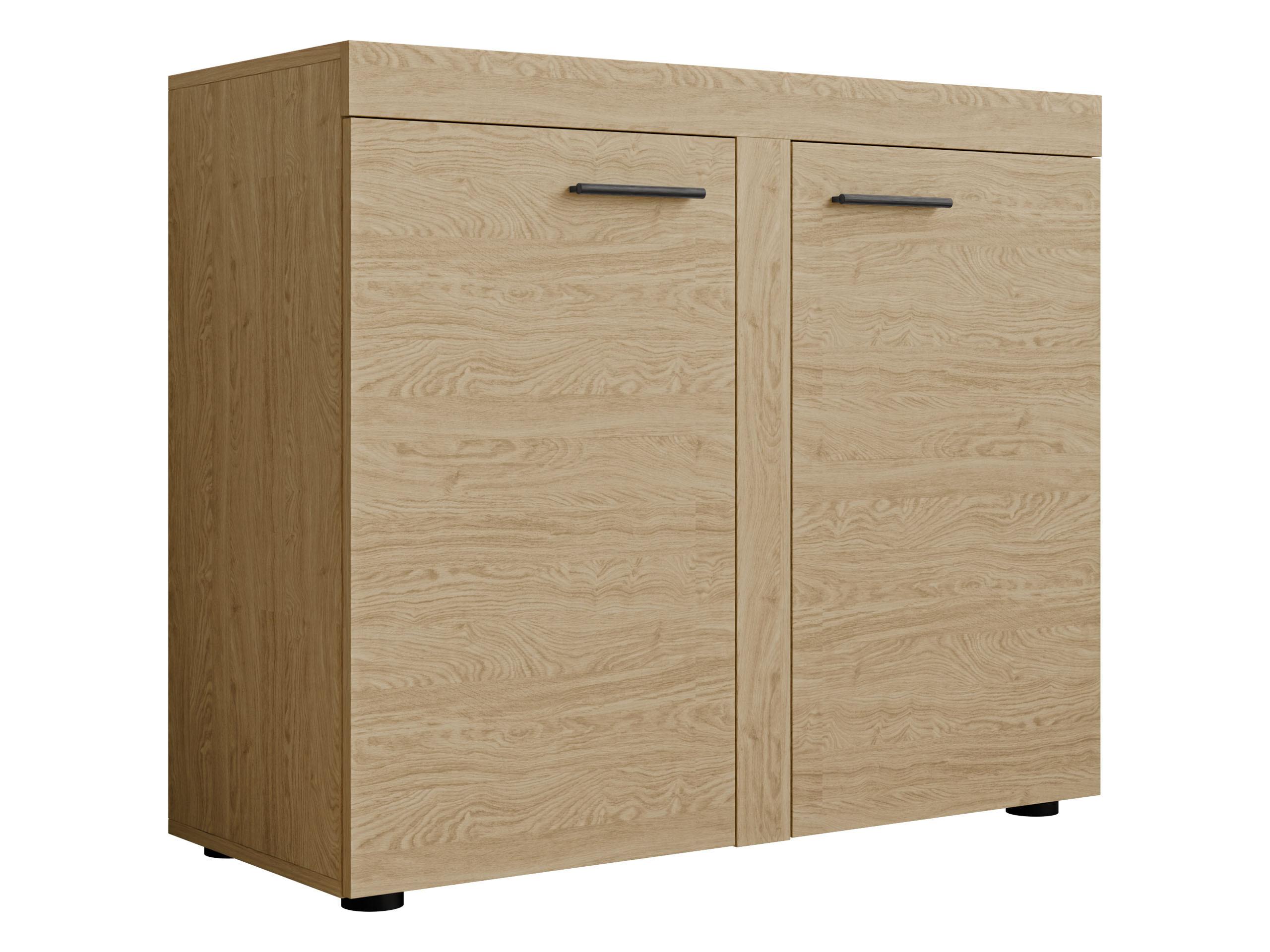 KOMMODE Rumba 2F3 - Eichefarben, Holzwerkstoff (97/82/40cm) - MIRJAN24