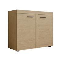 KOMMODE Rumba 2F3 - Eichefarben, Holzwerkstoff (97/82/40cm) - MIRJAN24
