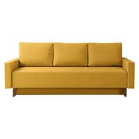 SCHLAFSOFA Oviedo - Gelb, Holz/Kunststoff (215/86/95cm) - MIRJAN24