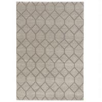 VENEZIA LUXUS DESIGNER TEPPICH RAUTEN - Grau, Textil (200/290cm) - Pergamon