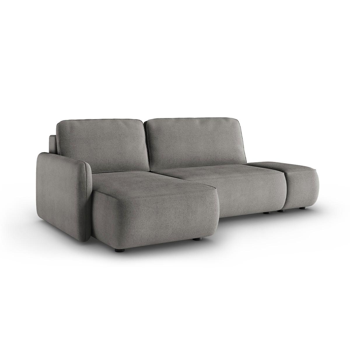 ECKSOFA Alessio 3 Sitzplätze Grau - Grau, Holz (229/148cm) - Petits-meubles