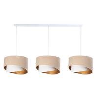 HÄNGELEUCHTE Weiß 30/18 cm - Beige, Kunststoff (30/0.3/18cm) - ONZENO