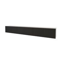 LOWBOARD ZENO-W 3x100x40x40 cm - Weiß / Schwarz - Eiche Wotan, Holzwerkstoff (300/40/40cm) - ALTDECOR