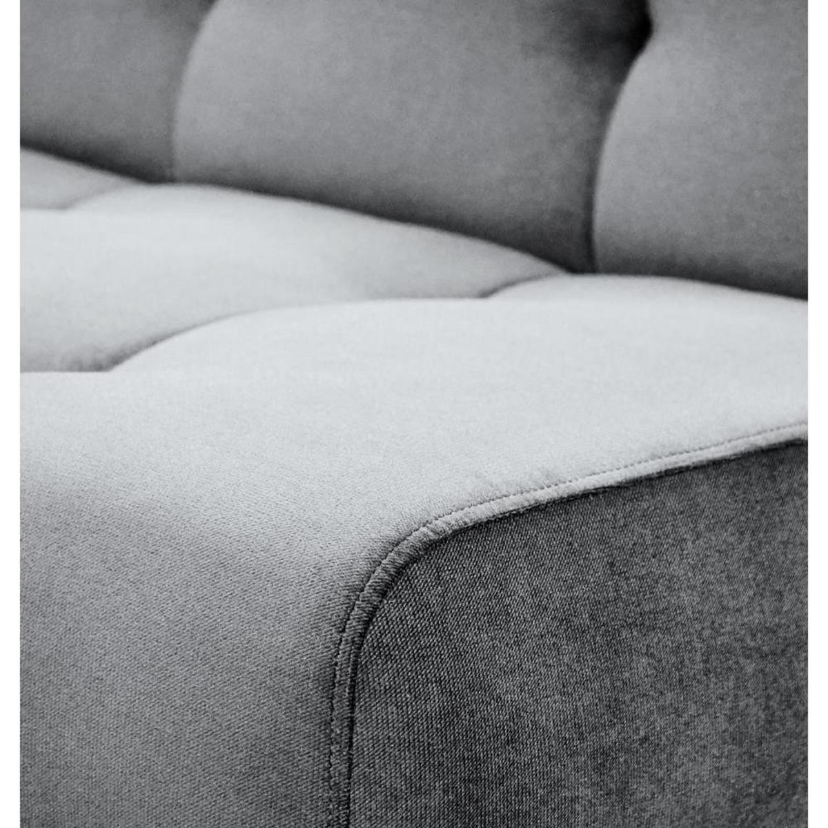 3-SITZER Schlafsofa Nancy hellgrau - Hellgrau, Holz/Textil (220/89/93cm) - Beautysofa