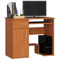 SCHREIBTISCH Erlefarben 74/90/50 - Erlefarben, Holzwerkstoff (124/85/74cm) - RAUMHIRSCH FURNITURE