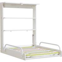 WANDWICKELREGAL Dschungelbaby - Weiß, Holzwerkstoff (66.5/78/76.5cm) - Roba