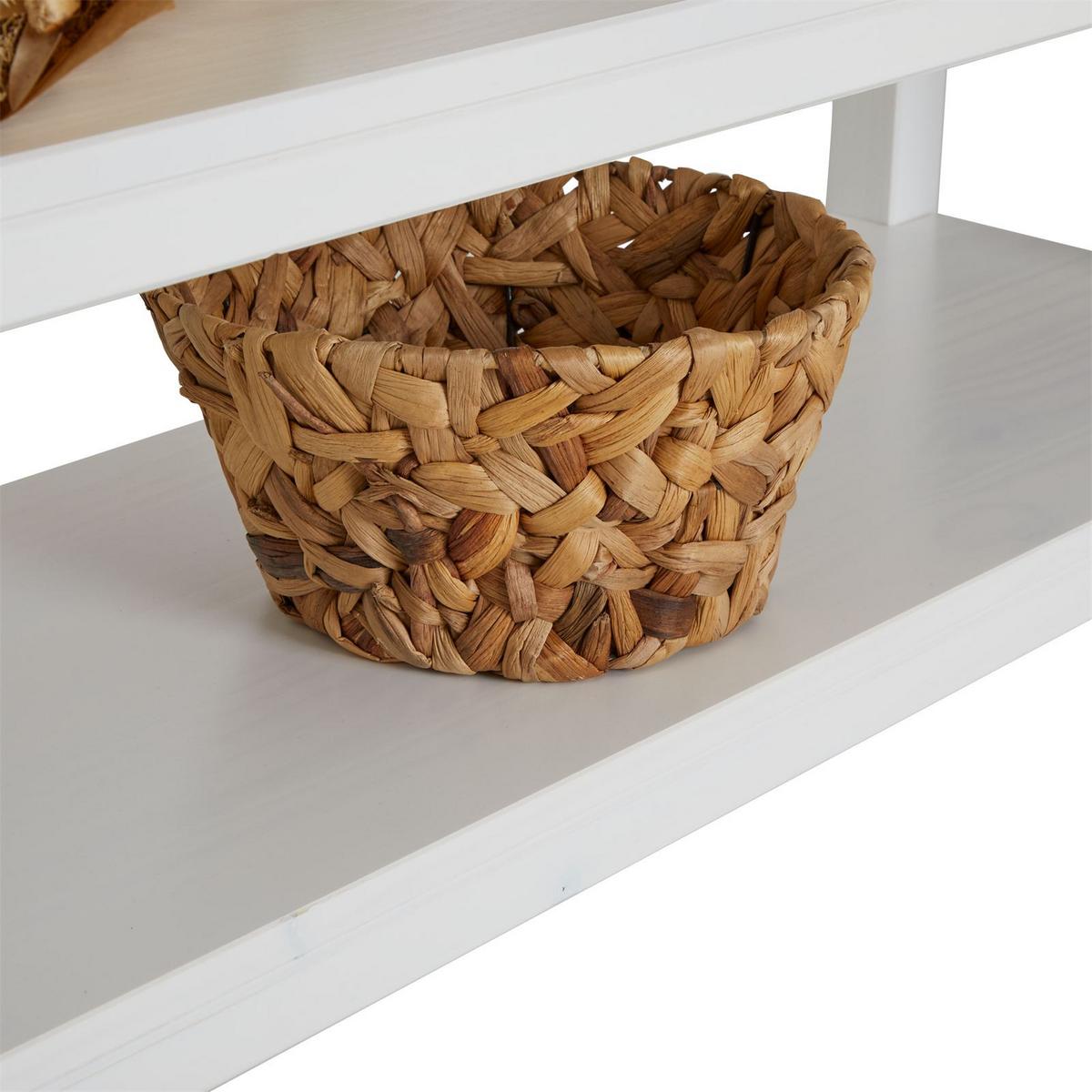 KONSOLENTISCH TEQUILA - Weiß/Braun, Holz (37/110/78cm) - IDIMEX