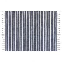 OUTDOOR-TEPPICH Bademli 230/160 cm - Blau, Kunststoff (160/230cm) - Beliani