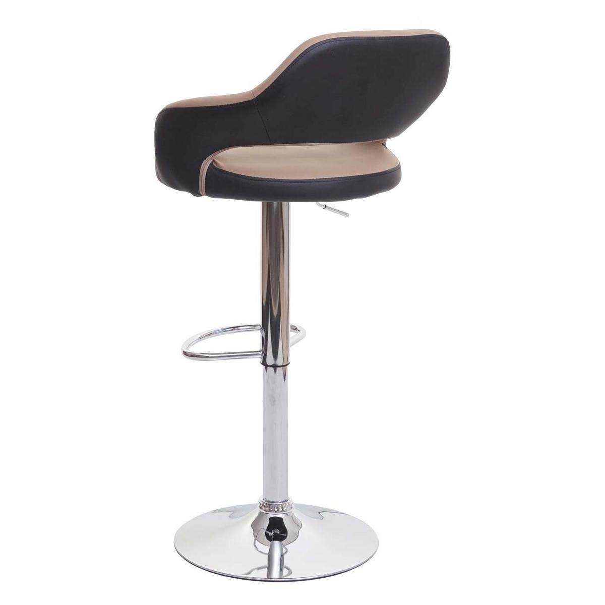 BARHOCKER Beige, Schwarz 2er-Set - Beige/Schwarz, Textil (51/105/55cm) - MCW