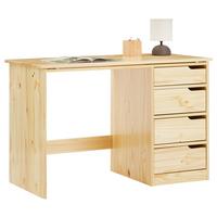 KINDERSCHREIBTISCH EMMA natur - Naturfarben, Holz (114/76/55cm) - IDIMEX