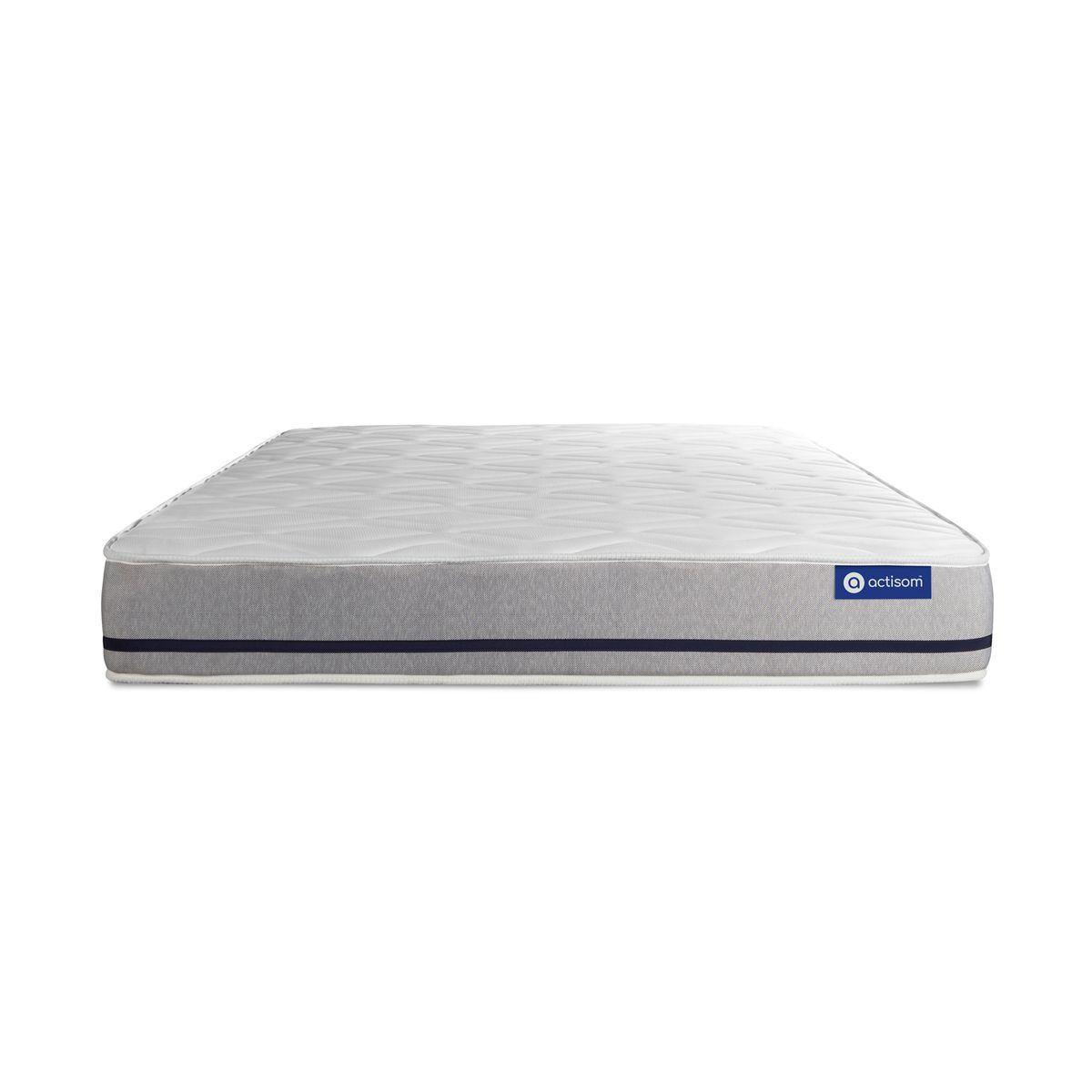 MATRATZE Actiflex soft Taschenfederkern 140 x 200 cm h2 - Weiß, Textil (140/200cm) - ACTISOM