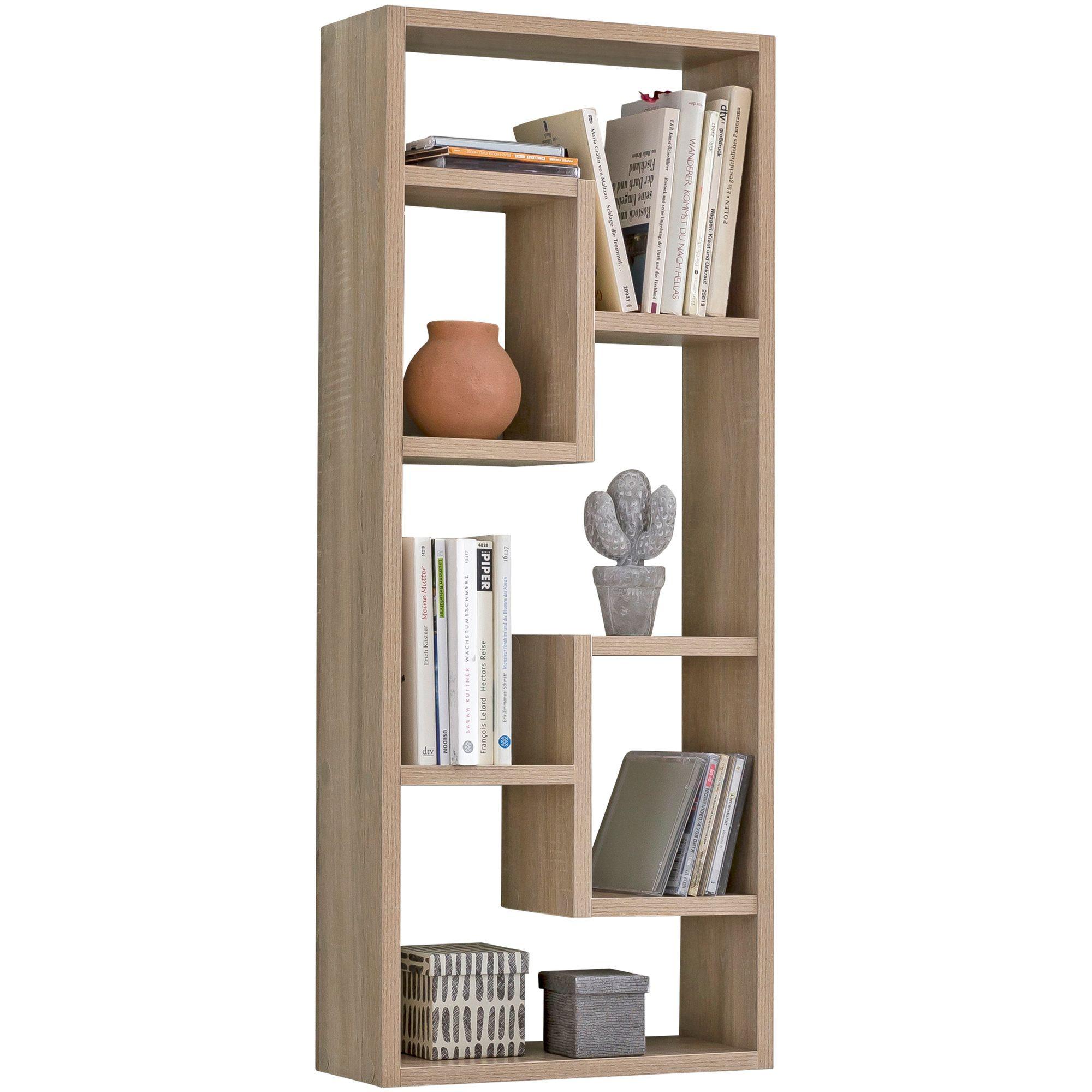 WANDREGAL ITTER Spanplatte Freischwebend Modern, Beige 36x15x90 cm - Beige, Holz (36/90/15cm) - KADIMA DESIGN
