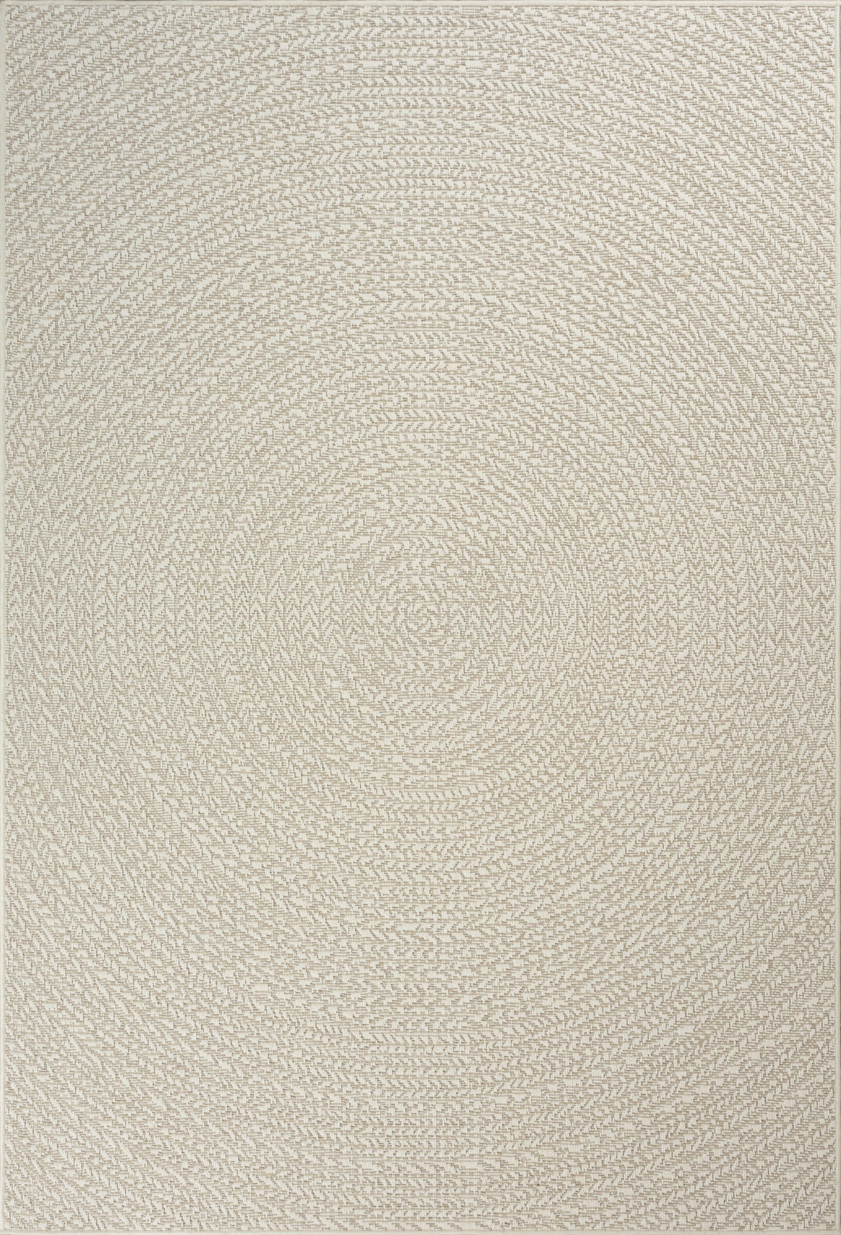 FLACHWEBTEPPICH Berber CORDEV Polypropylen Creme 240 x 340 cm - Beige, Textil (240/340cm) - KADIMA DESIGN