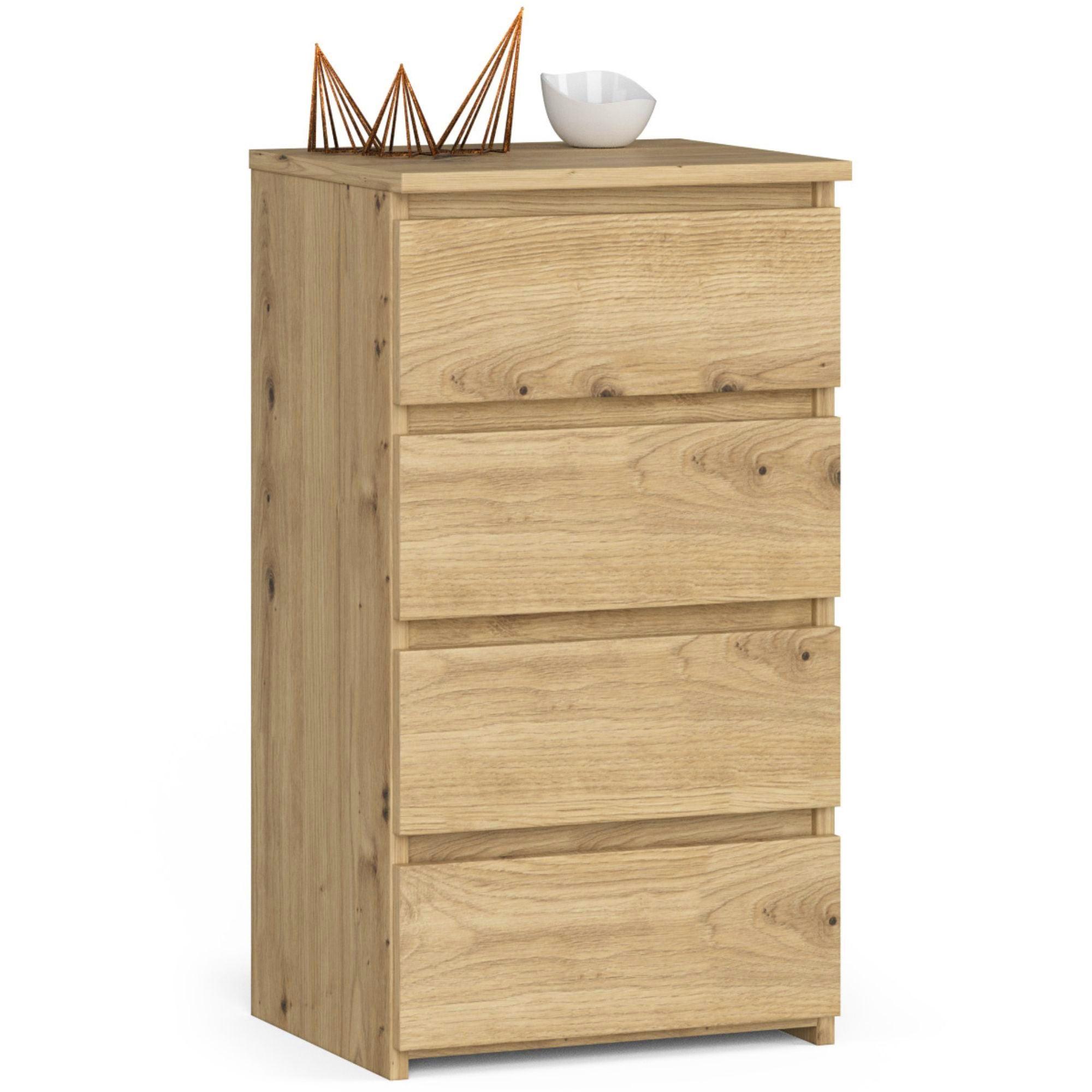 KOMMODE Eiche Artisan 74/40/35 - Eiche Artisan, Holzwerkstoff (40/74/35cm) - RAUMHIRSCH FURNITURE