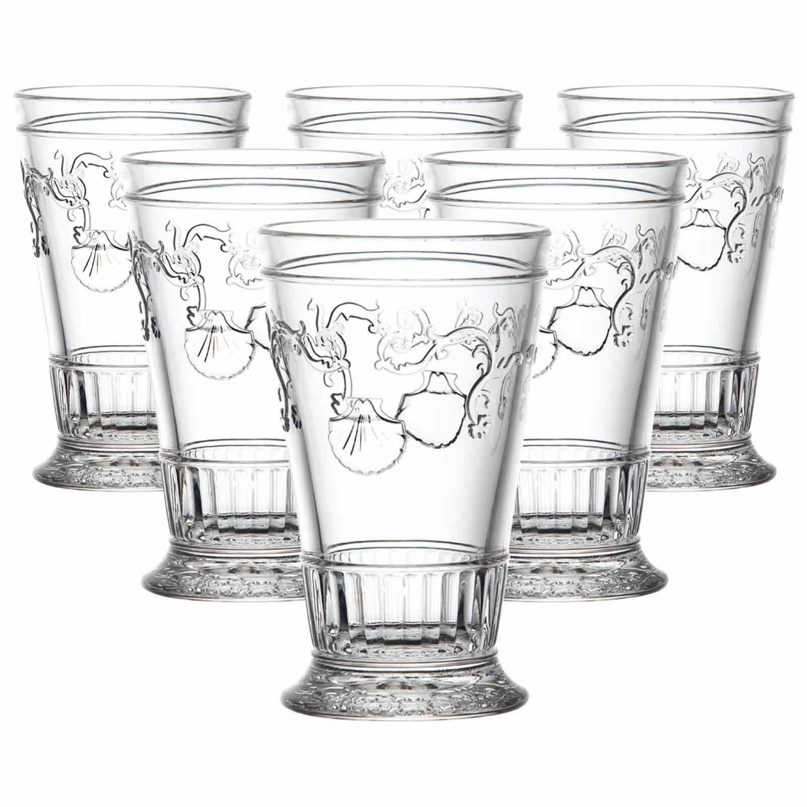 LONGDRINKGLÄSER Versailles transparent 330 ml 6er Set - Transparent, Glas (0.33L) - La Rochère