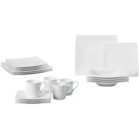 BASIC-SET Modern Grace weiß 20-tlg. - Weiß, Keramik (2/2/2cm) - Villeroy & Boch