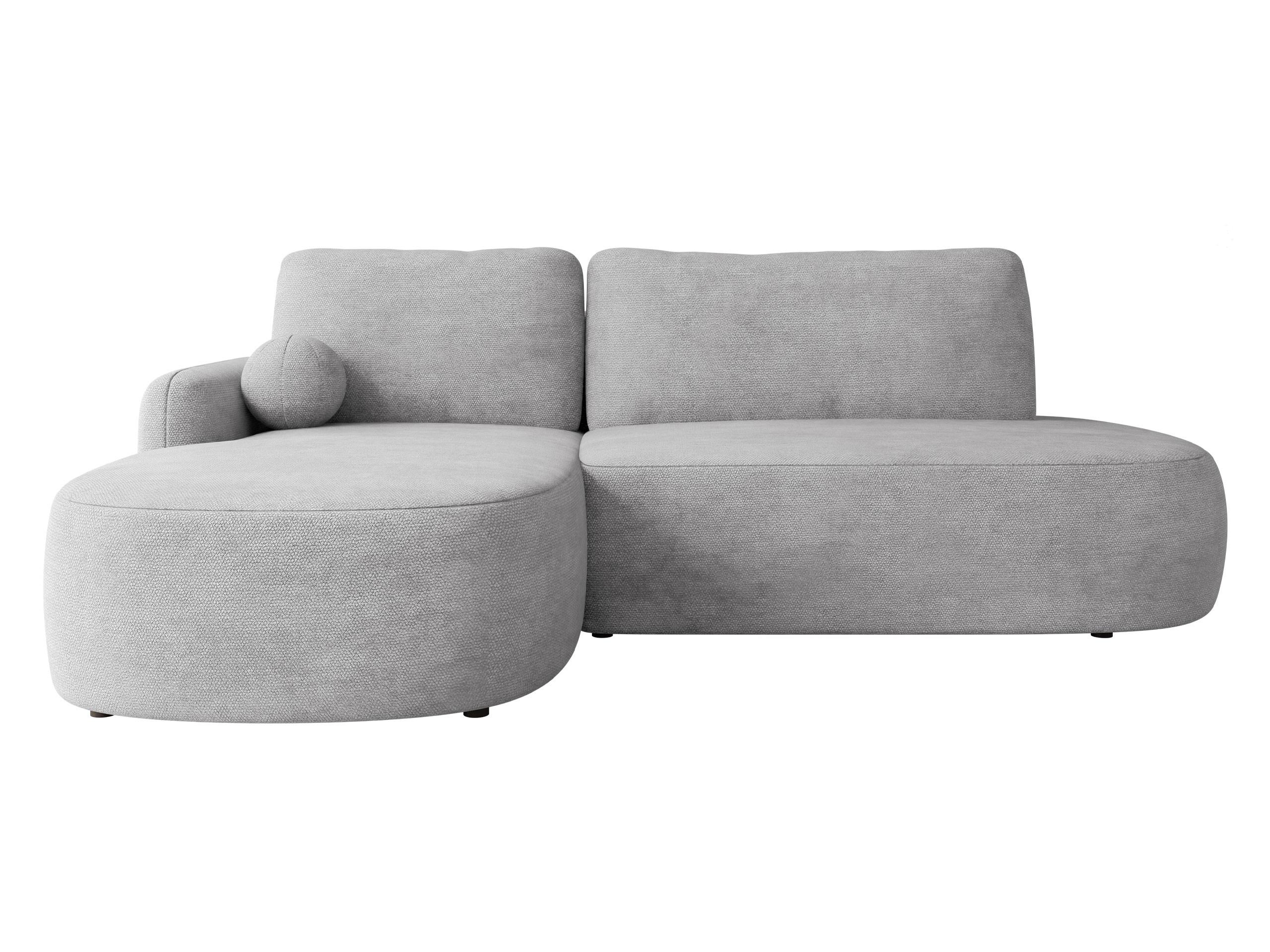 ECKSOFA Loridu O, Seite: Links - Schwarz/Grau, Holz/Kunststoff (274/174cm) - MIRJAN24