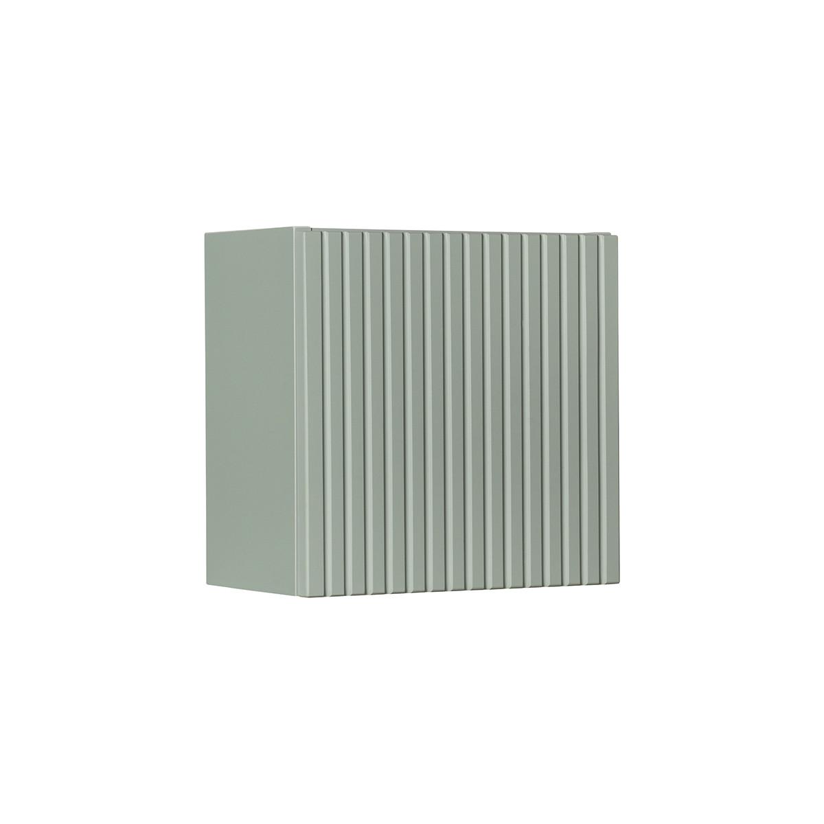 SCHRANK 1 Tür Jade Grün - Grün, Holzwerkstoff (30/30/19cm) - Petits-meubles