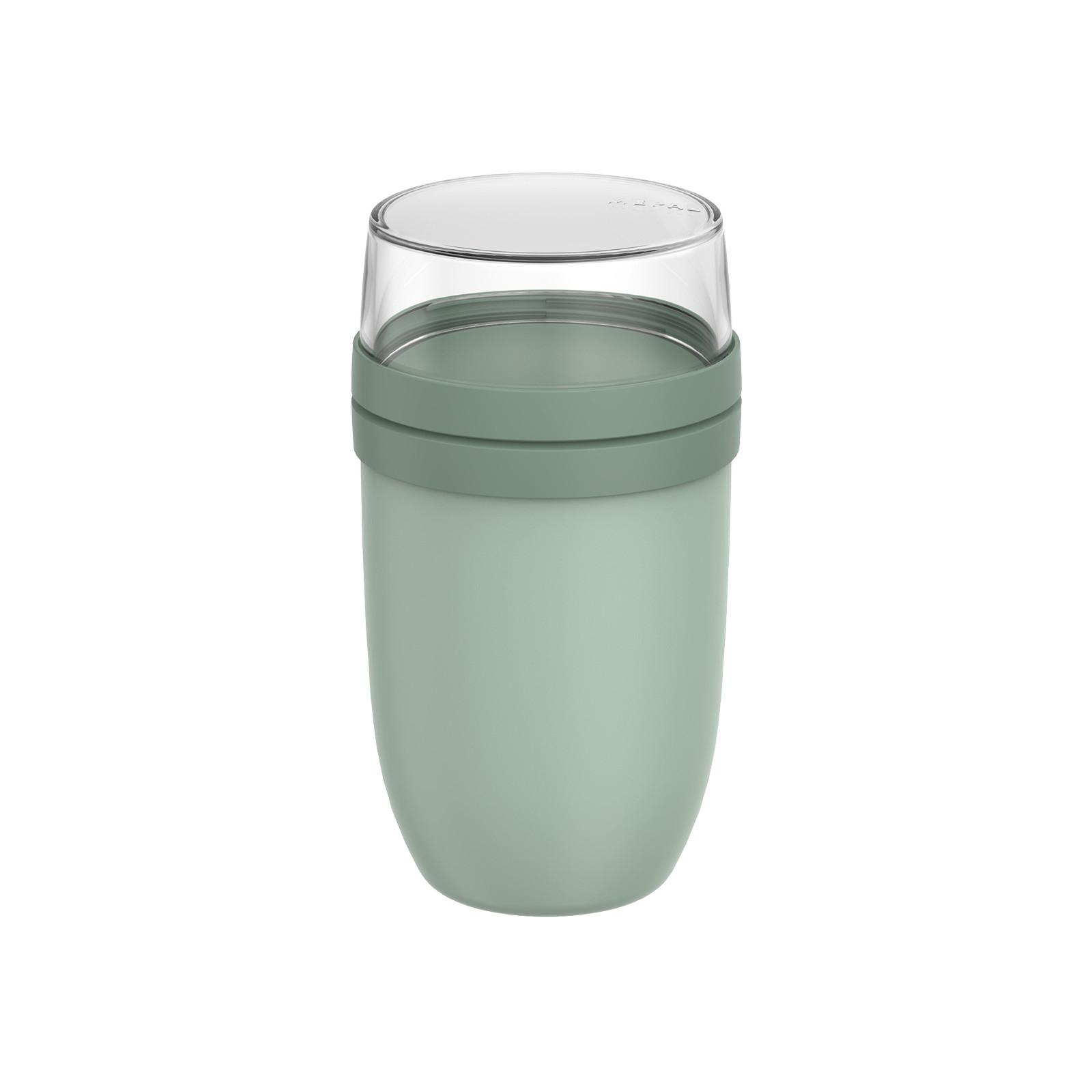 LUNCHPOT XL Ellipse Nordic Sage 750 ml + 300 ml - Mintgrün, Kunststoff (10.7/20/10.7cm) - Mepal