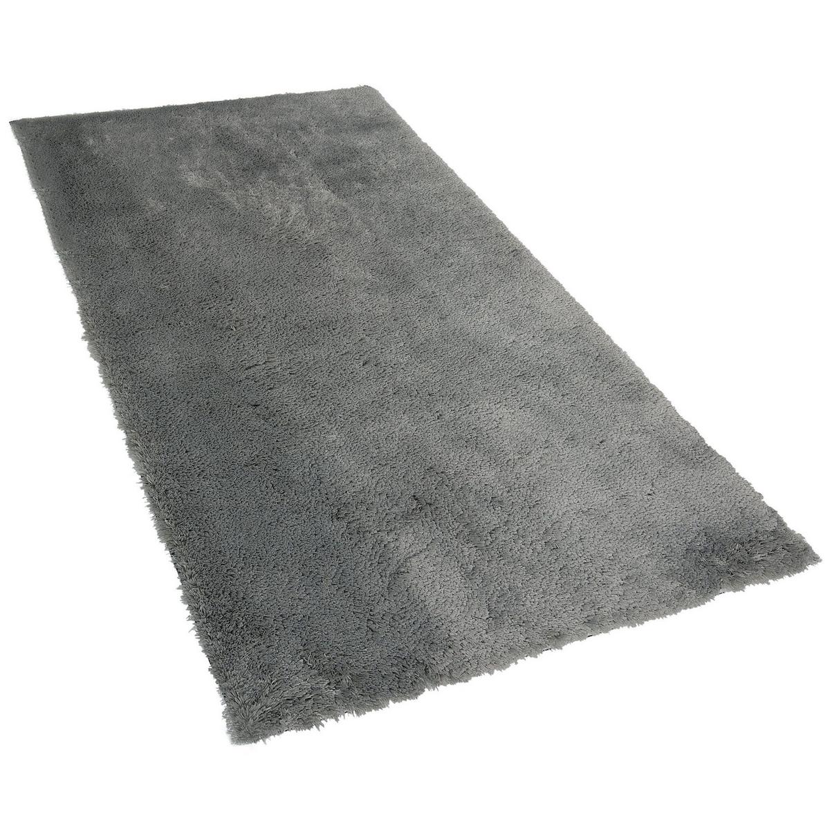 SHAGGY-TEPPICH Evren 150/80 cm - Grau, Kunststoff (80/150cm) - Beliani