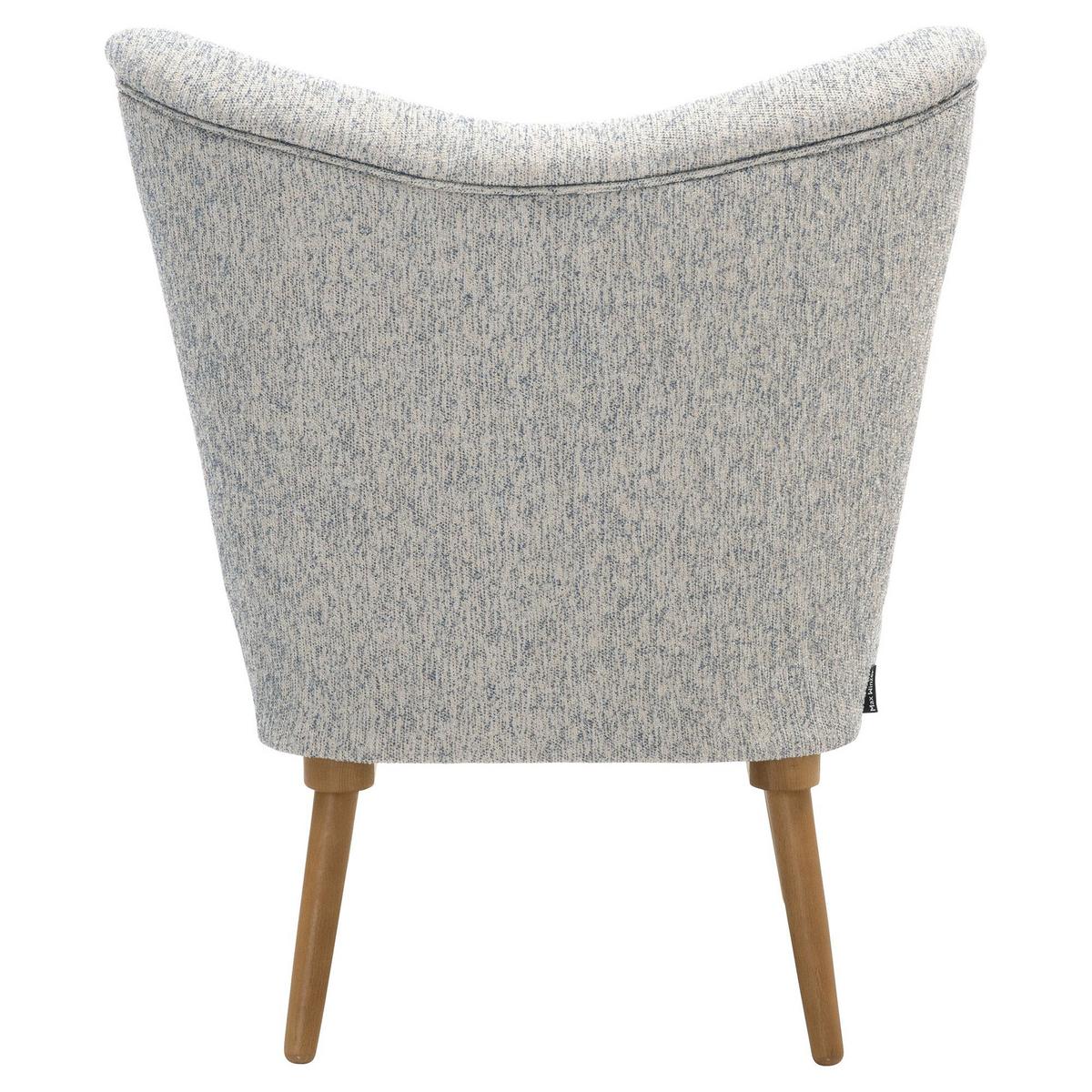 COCKTAILSESSEL Kayra Flachgewebe (Strukturgewebe) hellblau - Hellblau, Kunststoff (72/90/74cm) - 58aufmkessel