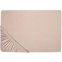 SPANNBETTLAKEN Beige 160 x 200 cm Hofuf - Beige, Textil (160/200cm) - Beliani